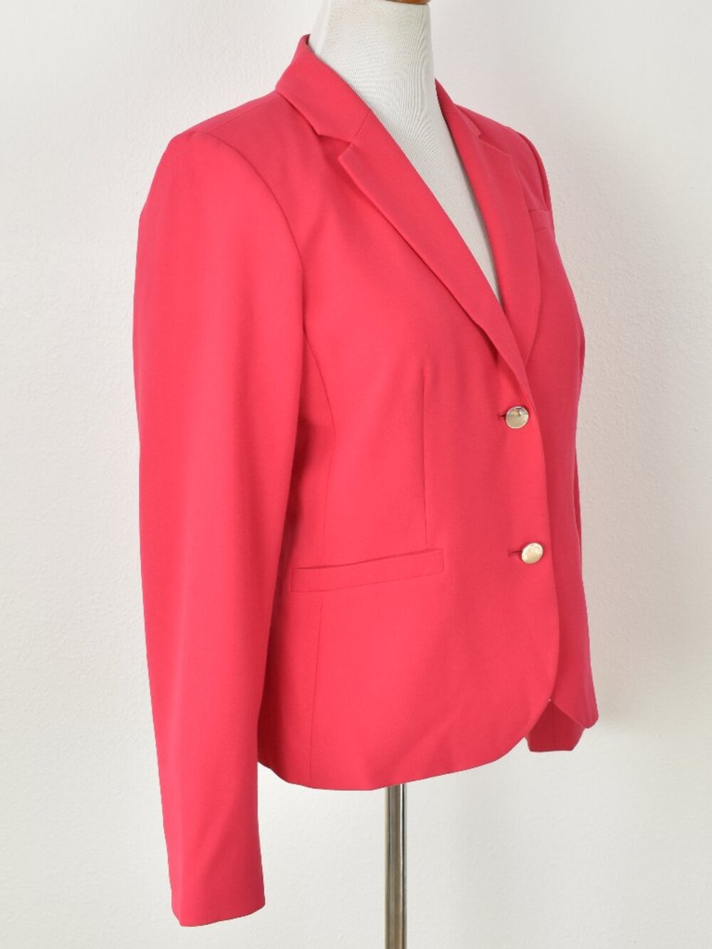 Calvin Klein Button Front Blazer Pink - 14 - Picture 6 of 7